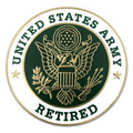 Military - U.S. Army Retired Pin